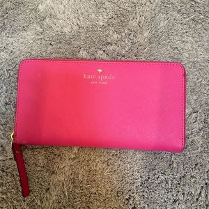 Hot Pink Kate Spade Wallet